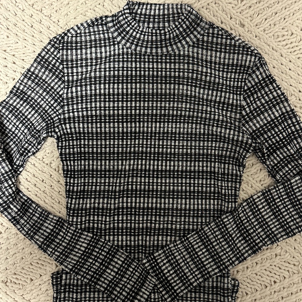 Dynamite mock neck top